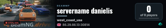 servername danielis live status badge