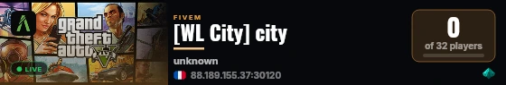 [WL City] city live status badge