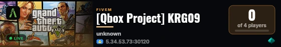 [Qbox Project] KRG09 live status badge