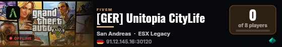 [GER] Unitopia CityLife live status badge