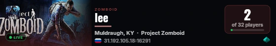 lee live status badge