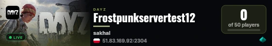 Frostpunkservertest12 live status badge