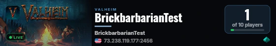 BrickbarbarianTest live status badge