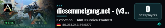 diesemmelgang.net - (v361.7) live status badge