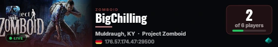 BigChilling live status badge