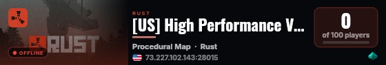 [US] High Performance Vanilla - 2x live status badge