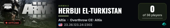 HERBIJI EL-TURKISTAN live status badge