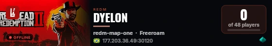 DYELON live status badge