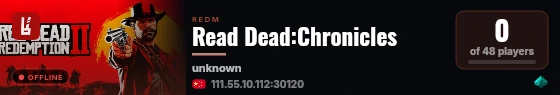Read Dead:Chronicles live status badge