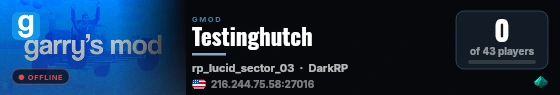 Testinghutch live status badge