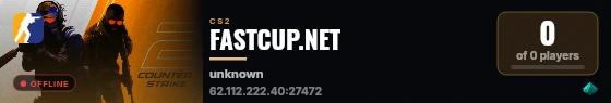 FASTCUP.NET live status badge