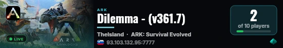 Dilemma - (v361.7) live status badge