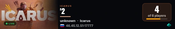 '2 live status badge