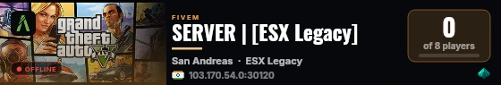 SERVER | [ESX Legacy] live status badge