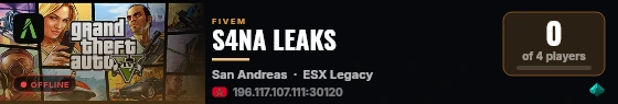 S4NA LEAKS live status badge