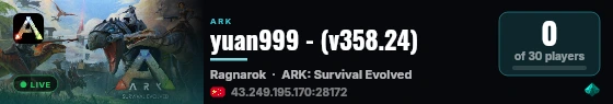 yuan999 - (v358.24) live status badge
