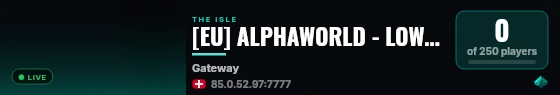 [EU] ALPHAWORLD - LOW RULES - 3xGROWTH - HIGH AI live status badge