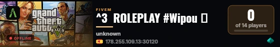 ^3  ROLEPLAY #Wipou 🌈 live status badge
