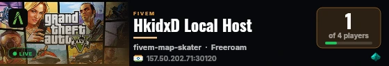 HkidxD Local Host live status badge