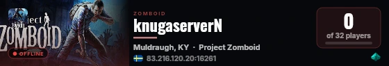 knugaserverN live status badge