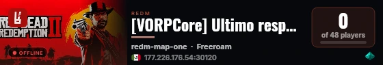[VORPCore] Ultimo respeto live status badge