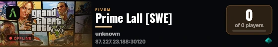 Prime Lall [SWE] live status badge