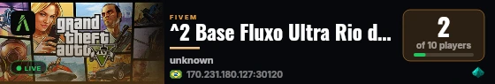 ^2 Base Fluxo Ultra Rio de Janeiro 👻 ^7 | ✅ Base Completa e Inovadora ✅ | 🎮 https://discord.gg/fluxoshop live status badge