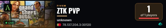 ZTK PVP live status badge