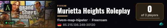 Murietta Heights Roleplay live status badge