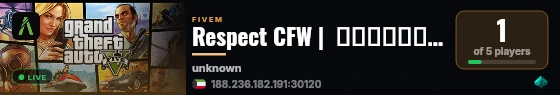 Respect CFW |  ريسبكت بدون تفعيل live status badge