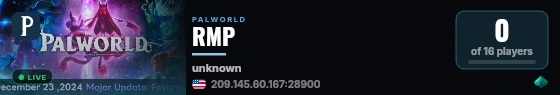 RMP live status badge