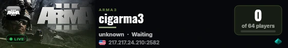 cigarma3 live status badge