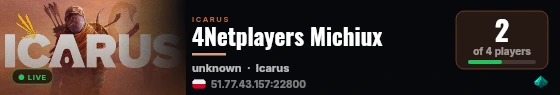 4Netplayers Michiux live status badge