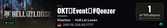 OKT︱Event︱#Qonzer live status badge