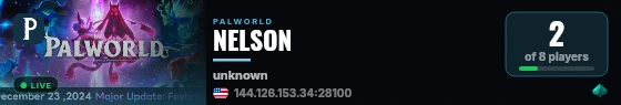 NELSON live status badge