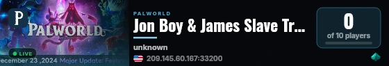 Jon Boy & James Slave Trade live status badge