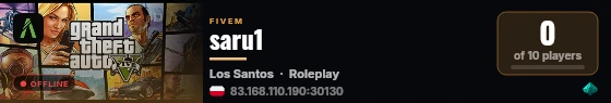 saru1 live status badge