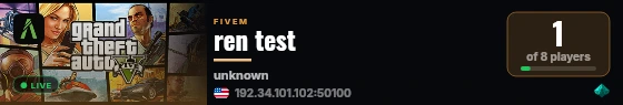 ren test live status badge
