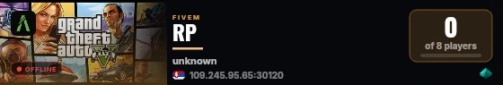 RP live status badge