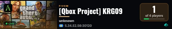 [Qbox Project] KRG09 live status badge