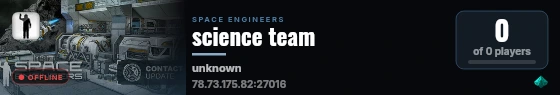 science team live status badge