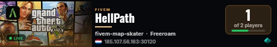 HellPath live status badge
