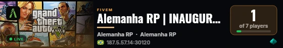Alemanha RP | INAUGURA DIA 25/05 live status badge