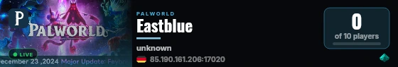 Eastblue live status badge