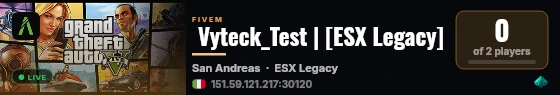  Vyteck_Test | [ESX Legacy] live status badge
