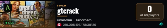 gtcrack live status badge