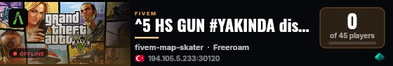 ^5 HS GUN #YAKINDA discord.gg/HSGUN live status badge