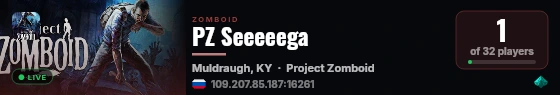 PZ Seeeeega live status badge