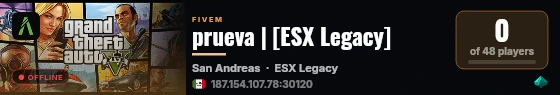 prueva | [ESX Legacy] live status badge