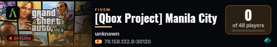 [Qbox Project] Manila City live status badge
